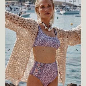 NWT spell sienna bikini top